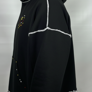 เสื้อฮู้ดดี้ผู้ชายผ้าฝ้ายแท้ 100% คุณภาพสูง ขายส่ง ดีไซน์เองได้ สวมใส่สบายสำหรับฤดูหนาว ทรงโอเวอร์ไซส์ สไตล์เบสิก - Product Image 5