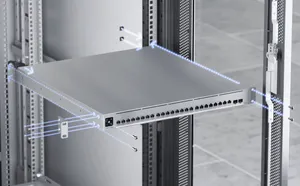 Commutateur USW-Pro-XG-24-PoE Etherlighting Ubiquiti, 16x RJ45 10GbE, 8x RJ45 2.5GbE, 2x SFP28, 720W, couche 3 - Product Image 4