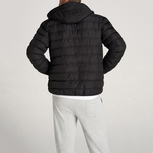 Chaquetas acolchadas de algodón ligero personalizadas para hombre 2025, chaquetas de burbujas de estilo único, patrón de diseño transpirable para invierno - Product Image 2