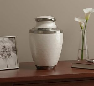 Urna Funeraria Premium para Cenizas de Adultos, Urna de Metal para Cremación, Urnas Conmemorativas para Adultos para Artículos Funerarios - Product Image 3