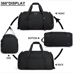 Bolsa de lona para gimnasio, bolsa de gimnasio personalizada de alta calidad, servicio OEM y ODM, bolsa de kit deportivo de nailon y poliéster, fabricantes de Pakistán - Product Image 3