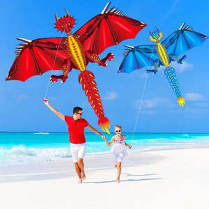 Cerfs-volants en plastique Dragon Feu et Glace - Product Image 2