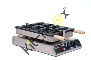 Kitchbox Industrial Commercial Taiyaki <b>Maker</b> (4 pieces) - Product Image 3