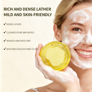 Nhãn Hiệu Riêng Hữu Cơ 24K Vàng Khuôn Mặt Cơ Thể Làm Trắng Sáng Thanh Xà Phòng Làm Bằng Tay Giữ Ẩm Và Nuôi Dưỡng Nhà Vệ Sinh Xà Phòng - Product Image 5