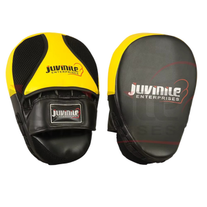 แผ่นเจาะสำหรับคาราเต้ MMA แบบไทยแผ่นหนังมีตะขอสำหรับฝึกเตะ - Product Image 1