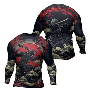 Camiseta de Manga Larga para Hombre de la Mejor Calidad, Sublimada, Antibacteriana, Transpirable, de Poliéster/Nailon, Elegante, para Todas las Temporadas - Product Image 1