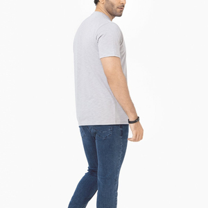 เสื้อยืดคอกลมสำหรับผู้ชายผ้าฝ้าย100%,ออกแบบใหม่เสื้อยืดแฟชั่นสไตล์ลำลอง - Product Image 3