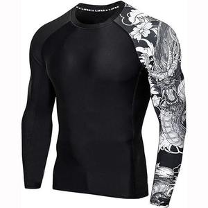 Camisetas de Compresión de Manga Larga para Hombre, Hechas a Medida, de Alta Calidad, para Artes Marciales - Product Image 1