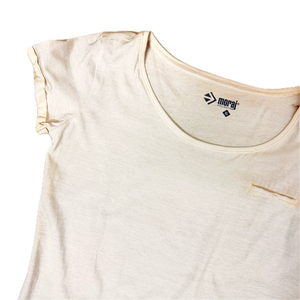 T-shirt à col rond en coton surdimensionné de luxe avec impression en feuille d'aluminium personnalisée et conception de logo grande taille pour femmes court décontracté Streetwear - Product Image 3