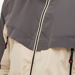 Chaqueta cortavientos informal con cremallera para hombre, ligera, de tela de lona de invierno, cuello levantado, alta calidad, talla XL, nueva condición - Product Image 4