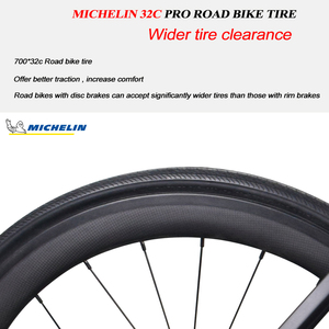 Vélo de route Airwolf à frein à disque plat R8020-22 vitesses, frein hydraulique, cadre en fibre de carbone T1000, pneus larges 700*32C - Product Image 3