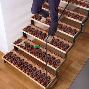 พรมพิมพ์ลายชนเผ่า, โบฮีเมียน, โบโฮ, โมเดิร์น, นุ่ม, ปรับแต่งได้, โกเบลน - Product Image 3