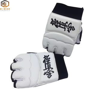 Kyokushin Guantes de Karate con Banda Larga Kyokushin Karate Sparring Entrenamiento Guantes de Competición - Product Image 1