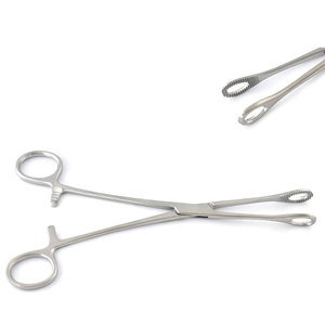 Instruments chirurgicaux Forester éponge tenant pince droite Smith mâchoire 25 cm acier inoxydable Forester éponge tenant pince - Product Image 1