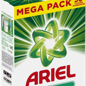 Détergent en poudre Ariel 3 kg, 50 lavages, Couleur, Soin supplémentaire des couleurs avec technologie anti-résidus - Product Image 1