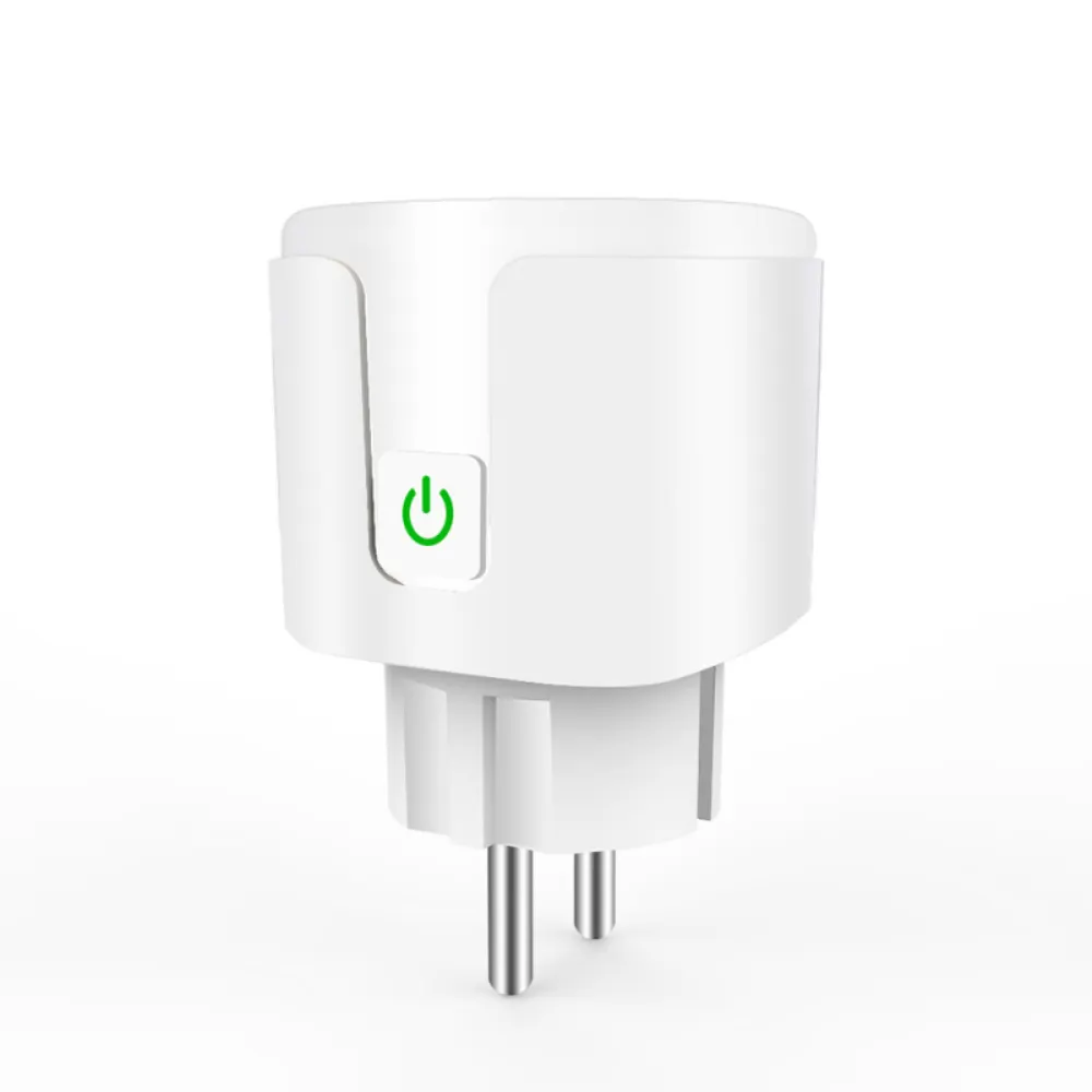 Высококачественная розетка Tuya EU Smart Wifi Power Monitor с беспроводным пультом дистанционного управления и голосовым управлением для Alexa Google Home