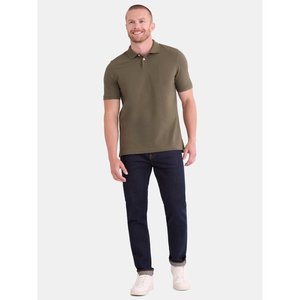Polo 100% coton pour hommes, manches courtes, t-shirt respirant à revers, 10 couleurs, idéal pour le golf et le sport, été 2024 - Product Image 4