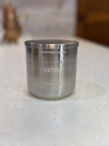 Tarro o contenedor de acero inoxidable para velas, tarro de velas decorativas de cera de soja vacía con tapa, tamaño único personalizado de la India - Product Image 6