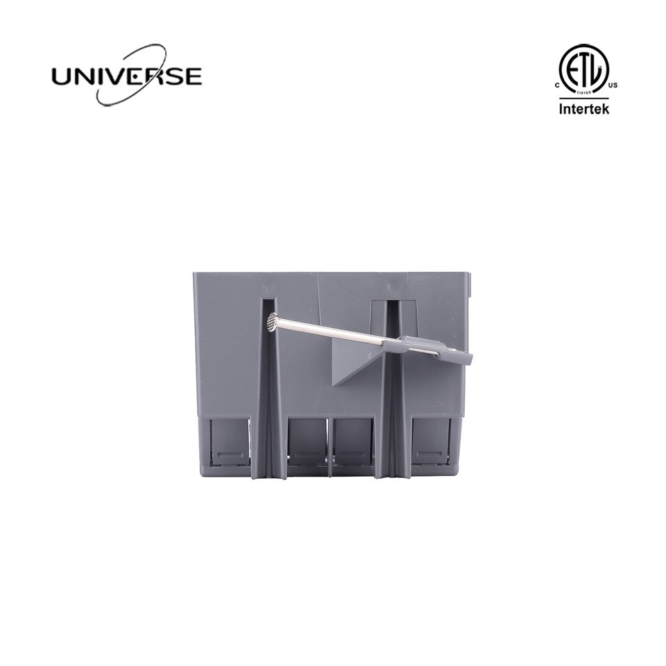 UNIVERSE ETL Listed Plastic Electrical Box Grey Outlet Box Double Gang ...