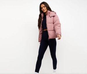 Chaqueta Acolchada de Moda para Mujer, Venta al por Mayor, Personalizada, Ligera, Rellena de Algodón, Servicio OEM - Product Image 6