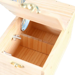 Sıcak Kuş Üreme Kutuları Çam Ağacı Muhabbet Kuşu Üreme Kutuları Asılı Sürüngen Tavuk Böceği Üreme Kutuları - Product Image 6