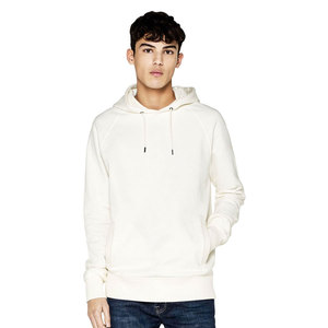 Sweat à capuche en molleton de coton personnalisé de haute qualité OEM, sweat à capuche à col rond surdimensionné pour homme - Product Image 3