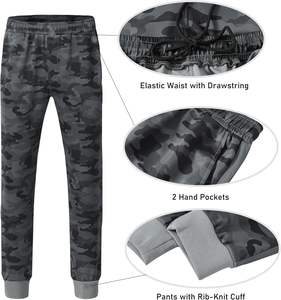 Chándales Deportivos Casuales para Hombre de Alta Calidad en Felpa de Algodón, Estilo Camuflaje, Personalizables, Tallas Grandes, Transpirables y a la Moda - Product Image 5
