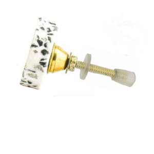 Epic Natural Granite Stone Knob Versatile Cabinet <b>Door</b> & Drawer Pull <b>for</b> Kitchen Bedroom Living Room Villa Hotel & School Use - Product Image 2