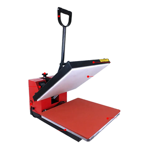 Mini presse à chaud pneumatique semi-automatique pour t-shirts et étiquettes - Product Image 2