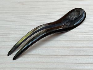 กิ๊ปติดผมรูปเขาควายขัดเงาทำมืออุปกรณ์เสริมสำหรับผมกิ๊บหนีบผม - Product Image 2