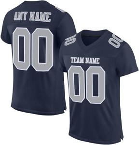 Camisetas de Fútbol Americano Personalizadas OEM del Fabricante Líder 2026, Tenzo Ntl, Manga Corta, Cuello en V, Corte Regular, 100% Poliéster - Product Image 6
