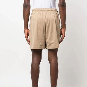 Short de sport en maille monocouche avec logo personnalisé pour hommes, taille élastique, survêtement de basket-ball, vêtements athlétiques, shorts de sport pour la course à pied - Product Image 3