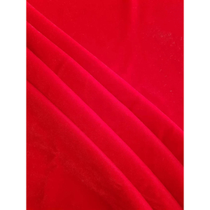 2026 Multi-color Cut Pile Woven Cotton Velvet Fabric Crown Velvet Fabric for Stage Curtain - Product Image 1