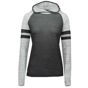 2025 Offre Spéciale mode automne hiver nouveau design blanc rayé fabricants en vrac logo personnalisé pull coton femmes sweats à capuche - Product Image 1
