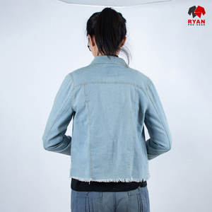 Vestes en jean personnalisées Ryan Pro Gear pour femmes, tissu confortable et respirant avec logo personnalisé - Product Image 2