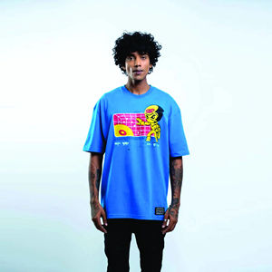 เสื้อยืดผู้ชายขนาดใหญ่พิเศษเสื้อฮิปฮอปสตรีทแวร์ผ้าฝ้าย100% สั่งทำลายดีไซน์เนอร์ไซส์ใหญ่พิเศษ - Product Image 2