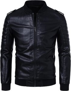 Nouveautés Vêtements pour hommes Veste en cuir Meilleure vente Veste en cuir fabriquée au Pakistan Veste en cuir à vendre en ligne - Product Image 1