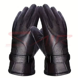ถุงมือหนังเต็มนิ้วหุ้มฉนวนแฟชั่นฤดูหนาวสำหรับผู้ชายใหม่สำหรับฤดูหนาว - Product Image 5
