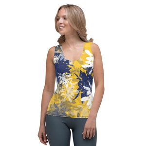 Camiseta sin Mangas Deportiva Ajustada para Mujer, al por Mayor, para Verano, Transpirable, con Nuevo Diseño, Estilo Hip Hop, Impresión por Sublimación - Product Image 3