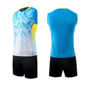 Conjuntos de Uniformes de Voleibol Personalizados de Jersey y Pantalones Cortos 100% Poliéster para Mujer y Hombre, Secado Rápido, Transpirable, al por Mayor - Product Image 5