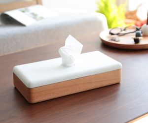 HOME NAPKIN HOGAR BAR TISSU HOLDER Hotel Servilletero de madera Organizador Hospitalidad Mesa Accesorio Servilleta de madera Premium - Product Image 2
