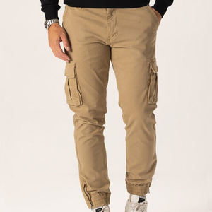 Pantalones Largos Casuales de Lona para Hombre, Ecológicos, Lavado Oscuro, Corte Holgado, con Cordón, Tallas Grandes, Multicolores, para Exteriores - Product Image 6