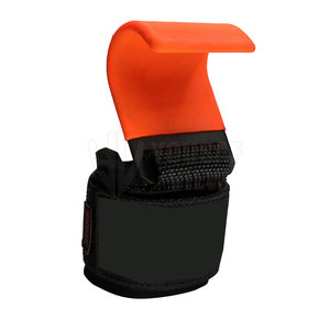 Ganchos de potencia ajustables y resistentes Soporte de muñeca para fitness Ganchos pesados Levantamiento de pesas Ganchos de fitness - Product Image 2
