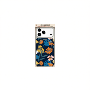Coque magnétique anti-chute en TPU+PC pour A36/56 avec motif floral, vierge pour sublimation - Product Image 1