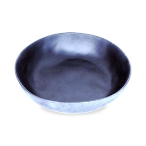 Bol en résine sur socle ovale Bol en résine blanche et perlée en ligne au meilleur prix Taille personnalisée Contactez-nous pour le tarif d'usine - Product Image 3
