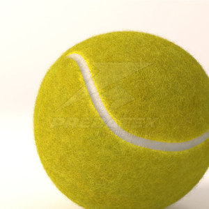 Pelota de tenis con logotipo personalizado hecha en fábrica, pelota de tenis al por mayor, tamaño oficial, pelota de tenis de Color sólido - Product Image 4