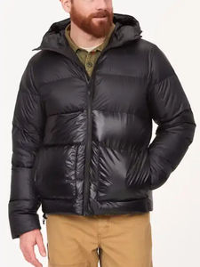 Veste matelassée pour hommes de haute qualité, fournisseur de gros, logo personnalisé, coupe-vent et respirant, matelassée et chaude pour l'hiver - Product Image 6