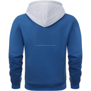 Ventes en gros de sweats à capuche oversize en coton épais et lourd pour hommes, avec logo personnalisé, unis et vierges - Product Image 3