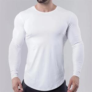 2023 Hommes Compression À Manches Longues Running T-shirt Respirant Gym Formation Tops pour Fitness Workout & Muscle Tees - Product Image 1