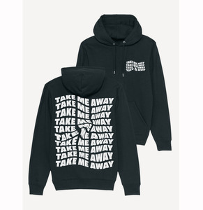 เสื้อสเวตเชิ้ตมีฮู้ดสีดำมีฮู้ดสำหรับพาฉันออกไป - Product Image 1